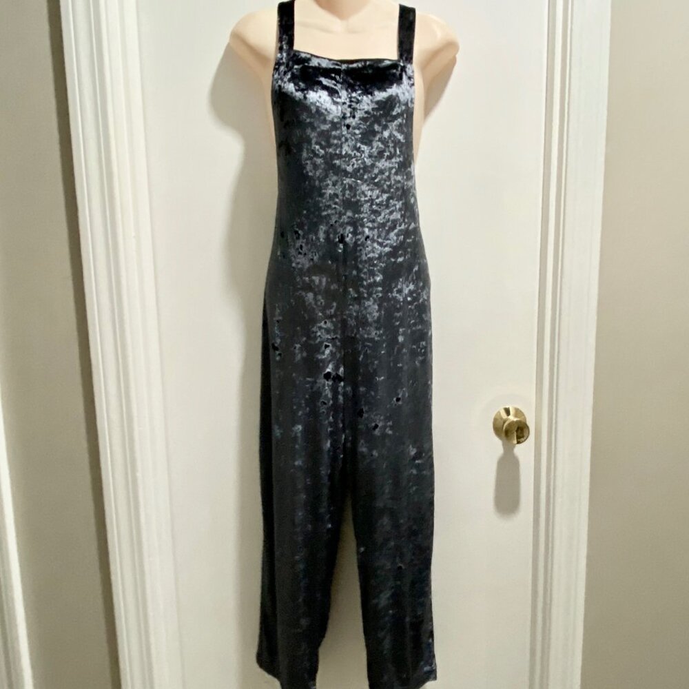 Urban Outfitters Velvet Whimsigoth Fisherman Fairy Academia Witch Jumpsuit M